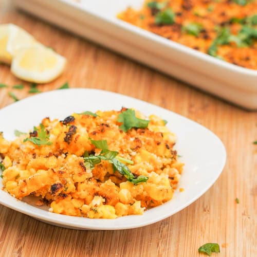 Vegan Creamy Corn Gratin Vegan Creamy Corn Gratin