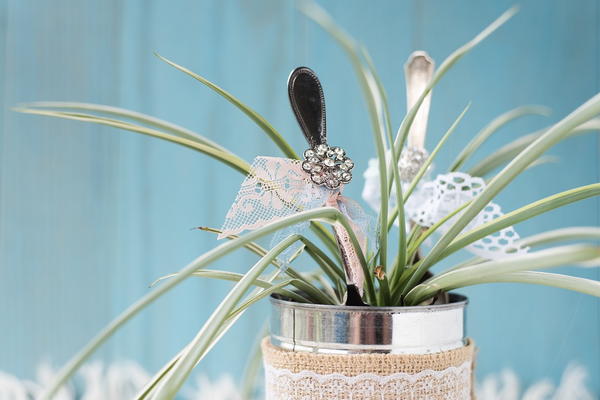 Vintage Recycled Spoon DIY Planter Vintage Recycled Spoon DIY Planter