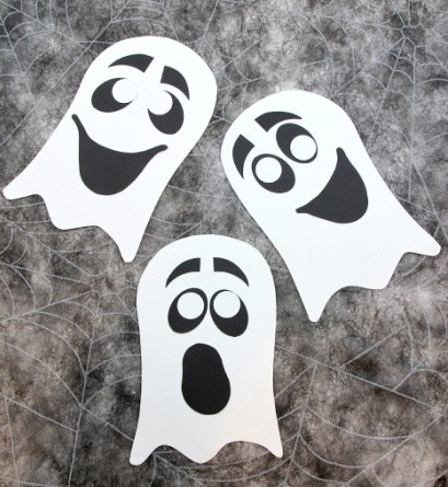 Goofy Paper Ghost Craft