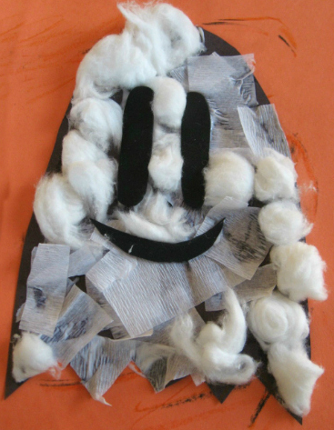 Friendly Scrappy Ghost Craft Friendly Scrappy Ghost Craft