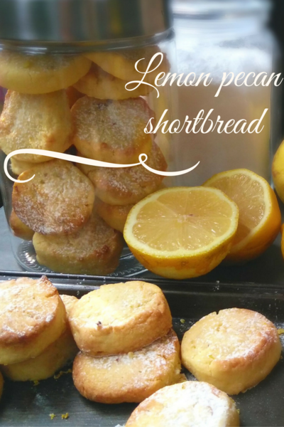 Lemon Pecan Shortbread Lemon Pecan Shortbread