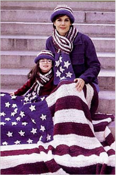 Americana Afghan Americana Afghan