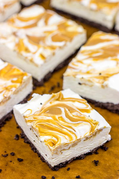 No Bake Peanut Butter Cheesecake Bars No Bake Peanut Butter Cheesecake Bars