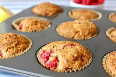 Paleo Lemon-Raspberry Muffins Paleo Lemon-Raspberry Muffins