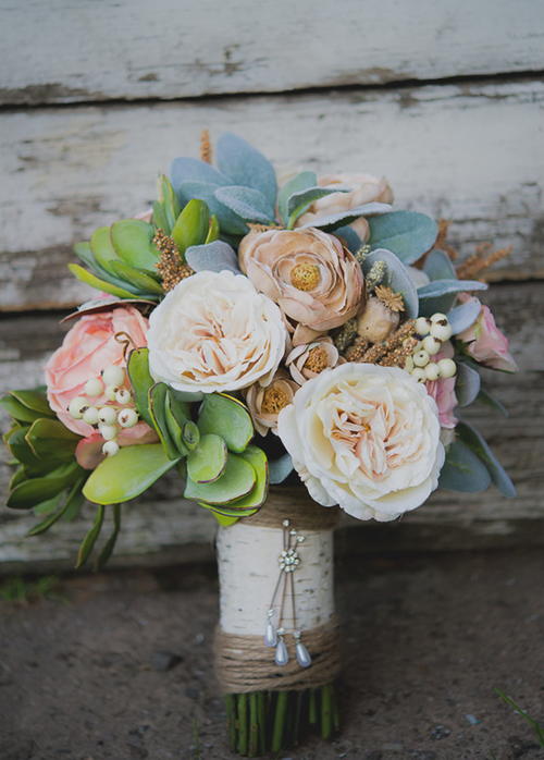 Elegant Silk Flower Bouquet Elegant Silk Flower Bouquet