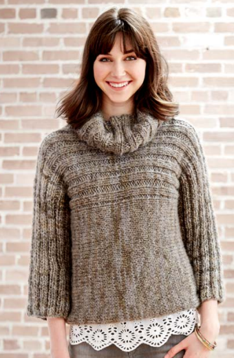 Misty Morning Knit Sweater Pattern Misty Morning Knit Sweater Pattern