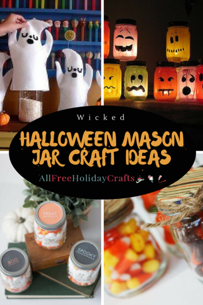 24 Wicked Halloween Mason Jar Craft Ideas
