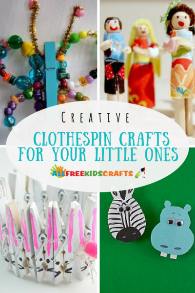 Creative Clothespin Crafts for Your Little Ones