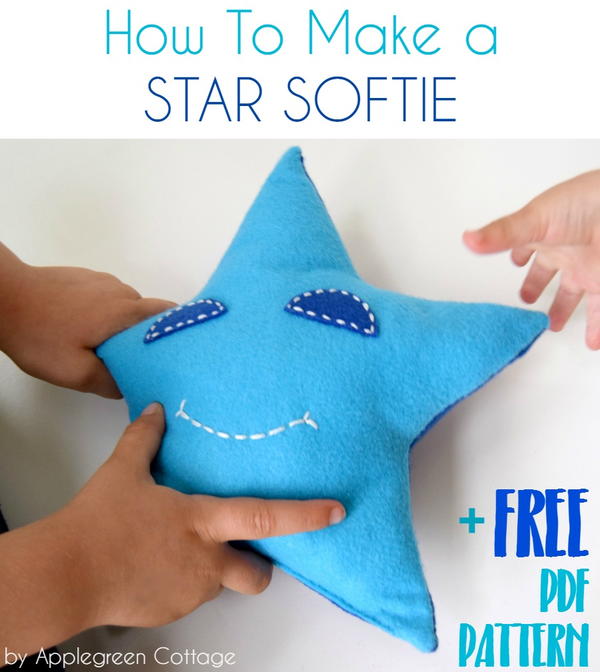 How To Sew a Star Softie How To Sew a Star Softie