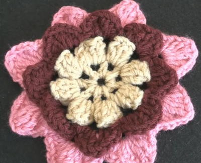 Irish Rose Crochet Flower Irish Rose Crochet Flower