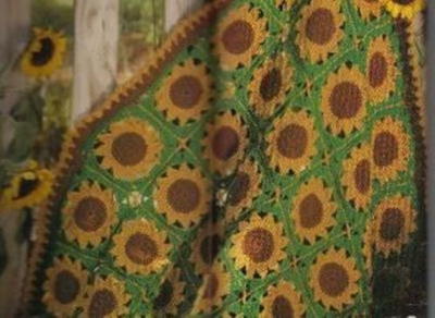 Sassy Sunflower Afghan Sassy Sunflower Afghan