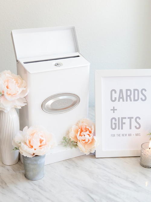 Chic Mailbox Card Box Chic Mailbox Card Box