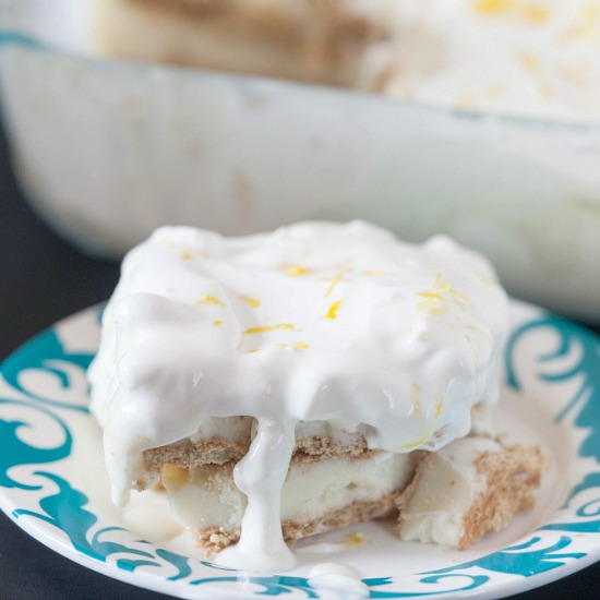 Lemon Ice Cream Cake Lemon Ice Cream Cake