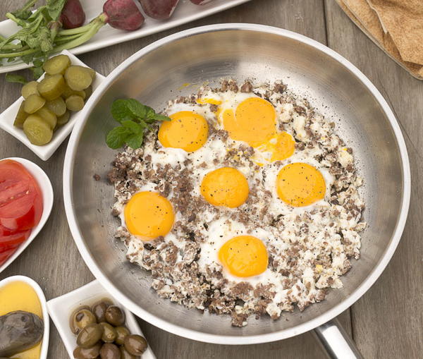 Eggs and Meat Eggs and Meat