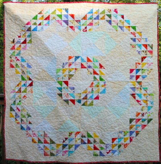 Hawaiian Waves Baby Quilt Pattern Hawaiian Waves Baby Quilt Pattern