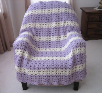 Lacy Open Shell Afghan Pattern Lacy Open Shell Afghan Pattern