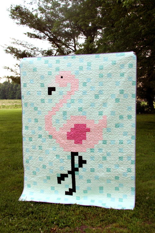 Fabulous Flamingo Quilt Pattern Fabulous Flamingo Quilt Pattern