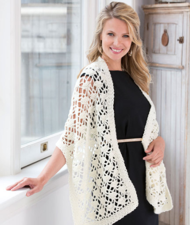 Cozy Bridal Shawl