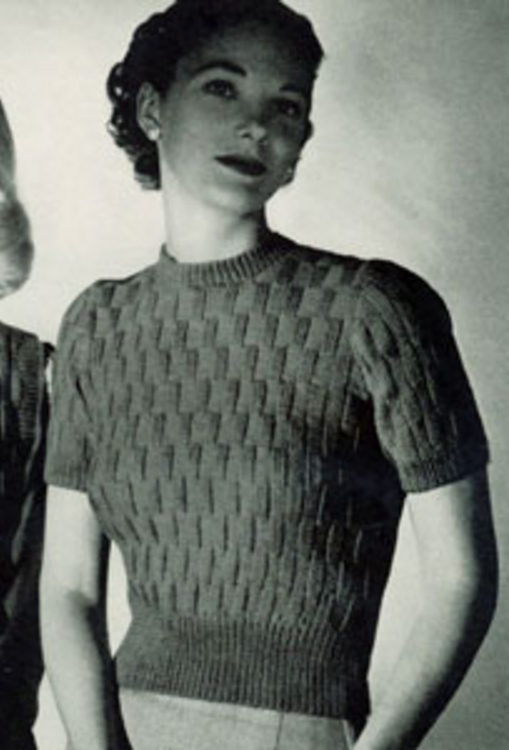 Beautiful Basket Weave Pullover Beautiful Basket Weave Pullover