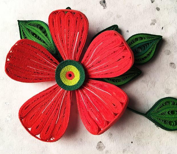 Bright Quilled Flower Bright Quilled Flower