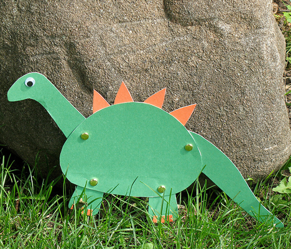 Moving Paper Dinosaur Moving Paper Dinosaur