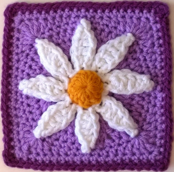 Beautiful Petals Granny Square Pattern