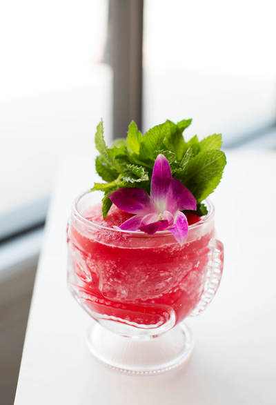 Mouth-Watering Frozen Hibiscus Margarita