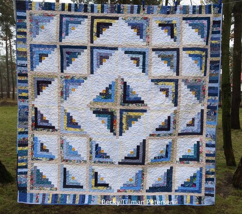 Cabin Fever Blues Quilt Pattern Cabin Fever Blues Quilt Pattern
