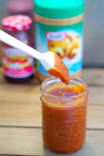 Vegan Gluten-free PBJ BBQ Sauce Vegan & Gluten-free PB&J BBQ Sauce