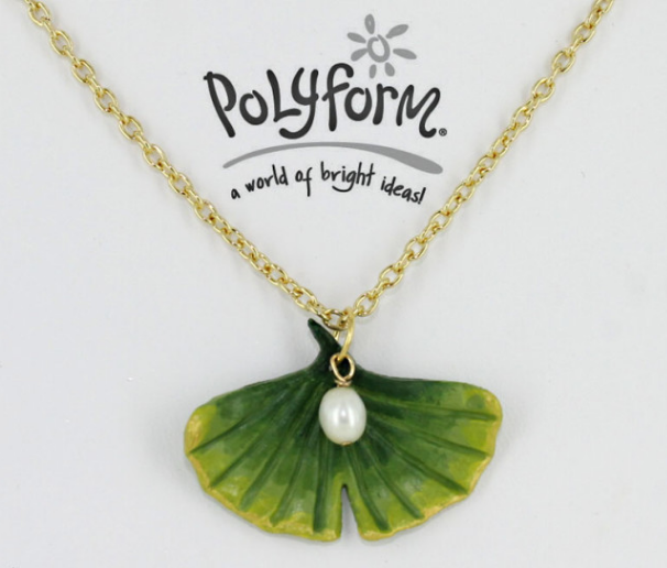 Ginkgo Leaf Pearl DIY Necklace Ginkgo Leaf Pearl DIY Necklace
