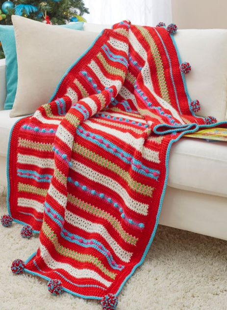 Christmas Morning Easy Crochet Blanket Christmas Morning Easy Crochet Blanket