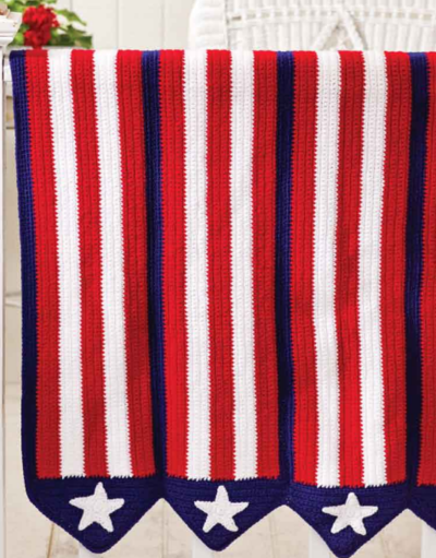 Stars and Stripes Afghan