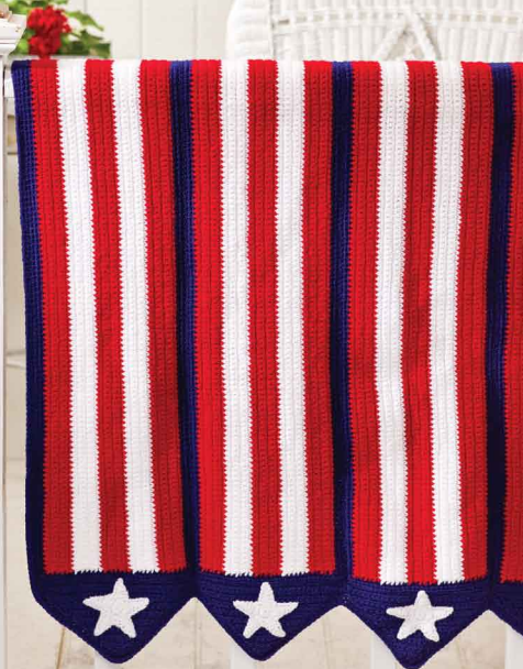 Stars and Stripes Afghan Stars and Stripes Afghan