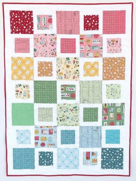 Five and Dime Crib Quilt Five and Dime Crib Quilt