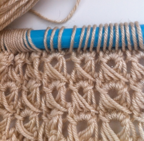 Broomstick Lace Crochet Stitch Tutorial