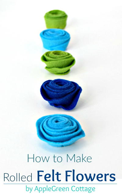 How to Make DIY Felt Flowers How to Make DIY Felt Flowers