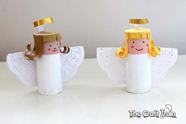 Toilet Roll Angel Craft Toilet Roll Angel Craft