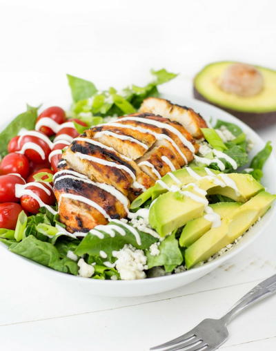 Grilled Buffalo Chicken Salad Grilled Buffalo Chicken Salad
