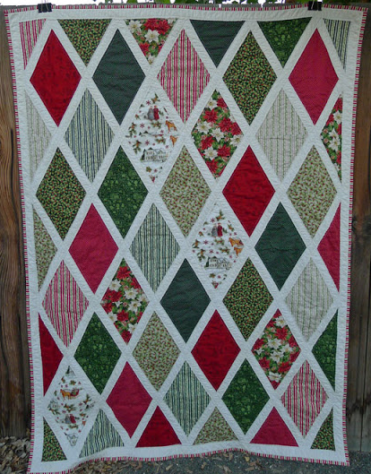 Anne of Green Gables Inspired Christmas Quilt Anne of Green Gables Inspired Christmas Quilt