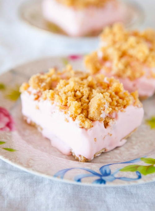 Pink Lemonade Freezer Bars Pink Lemonade Freezer Bars