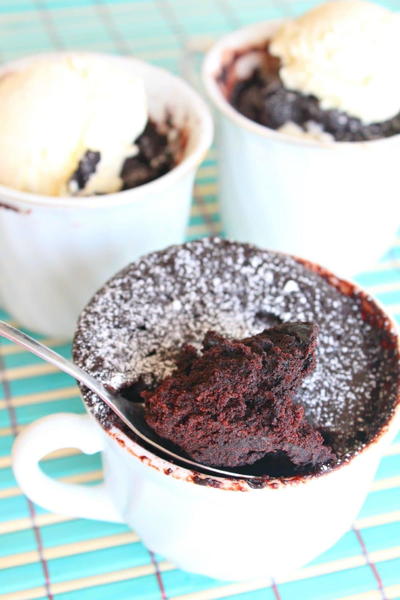 Brownie in a Cup Recipe Brownie in a Cup Recipe