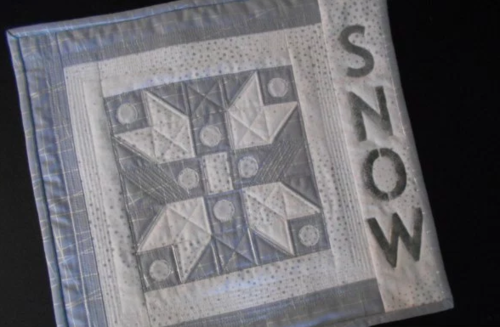 Snowflake Mini Quilt Pattern Snowflake Mini Quilt Pattern