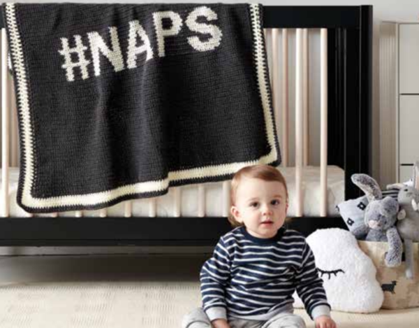 Love Taking Naps Baby Afghan Love Taking Naps Baby Afghan