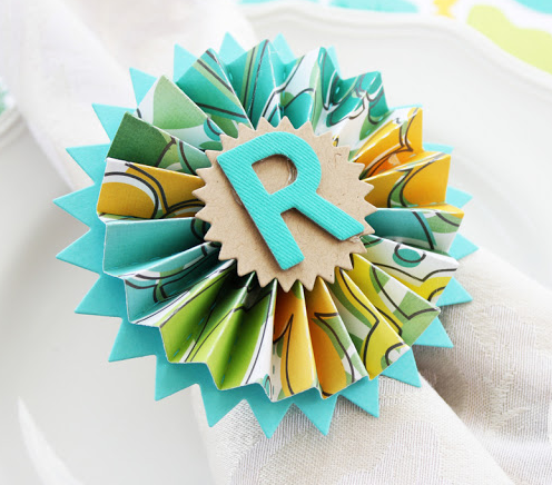 Embellished DIY Napkin Rings Embellished DIY Napkin Rings