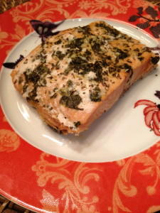 Slow Cooker Salmon with Cilantro and Lime Slow Cooker Salmon with Cilantro and Lime
