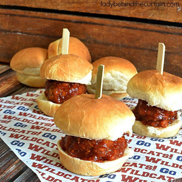 Slow Cooker Spicy Meatball Sliders Slow Cooker Spicy Meatball Sliders
