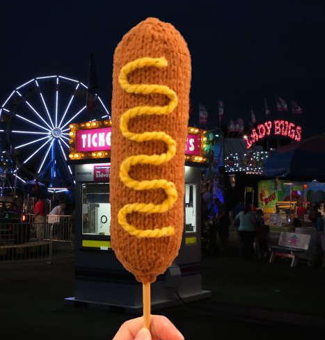At the Fair Knit Corndog Pattern At the Fair Knit Corndog Pattern