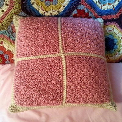 Small Fan Stitch Pillow Cover Small Fan Stitch Pillow Cover