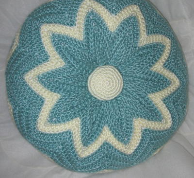 Retro Round Ripple Pillow Retro Round Ripple Pillow