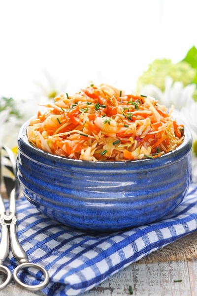 Amish Sweet and Sour Coleslaw